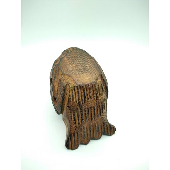 Vintage Hand-Carved Wood Duck Bird Candle & Incense Holder Edward Rodriguez Co. - Picture 3 of 9